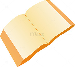 手绘书本琴棋书画