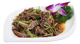开胃小菜香菜拌牛肉