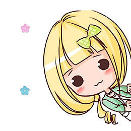卡通可爱萌萌哒女孩子PNG