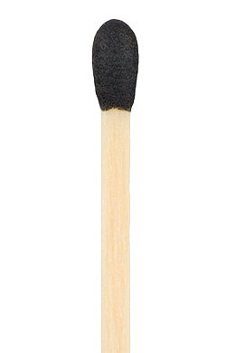 黑色取火工具火柴棍实物