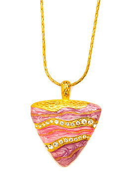 黄金链条上的吊坠