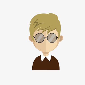 卡通老年人头素材_卡通老年人头图片元素-觅元素