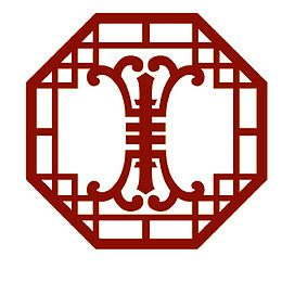 古风中国红窗棱
