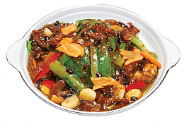 豆豉鲮鱼小白菜