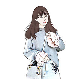 可爱女孩