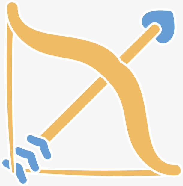 黄色情人节爱神之弓