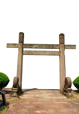 门外沧桑石墙门面
