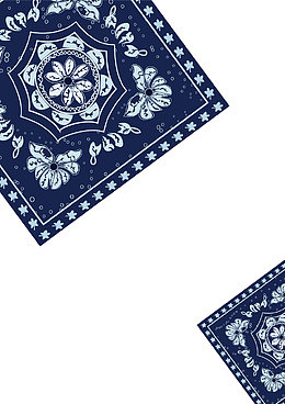 民族风古典暗纹免抠