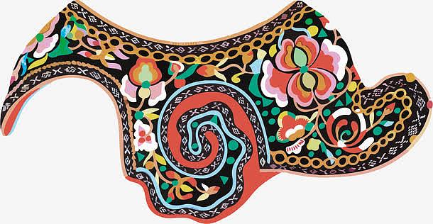 矢量少数民族花纹免抠素材免费下载_觅元素51yuansu.com