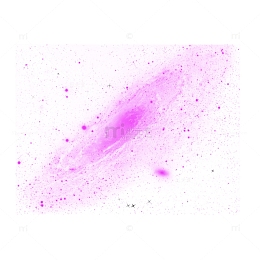 梦幻背景紫色星云