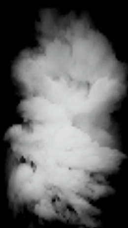 一团创意烟雾笔刷