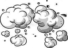 一片创意烟雾笔刷