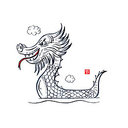 矢量手绘船