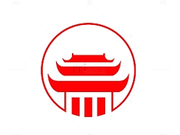 中国风建筑logo