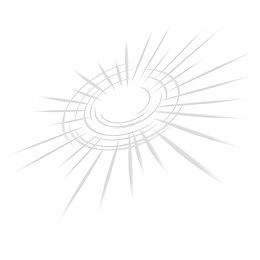 放射光圈光线框透明png