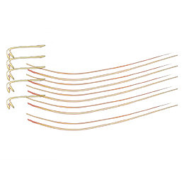 曲线光影线框透明png