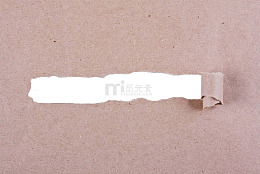 黄色撕裂纸卷