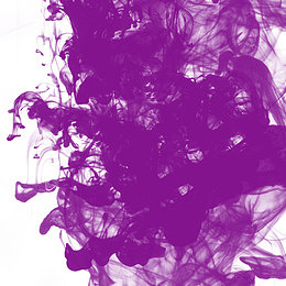 炫彩梦幻流动紫烟