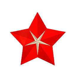 红色五角