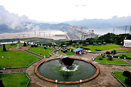 三峡大坝旅游摄影