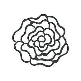 简约花卉卡通手绘