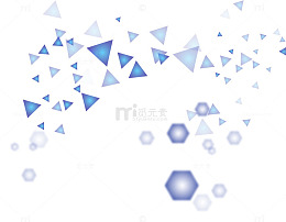 矢量蓝色星光下载