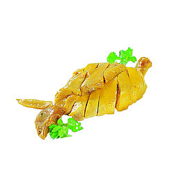 皮焦白斩鸡