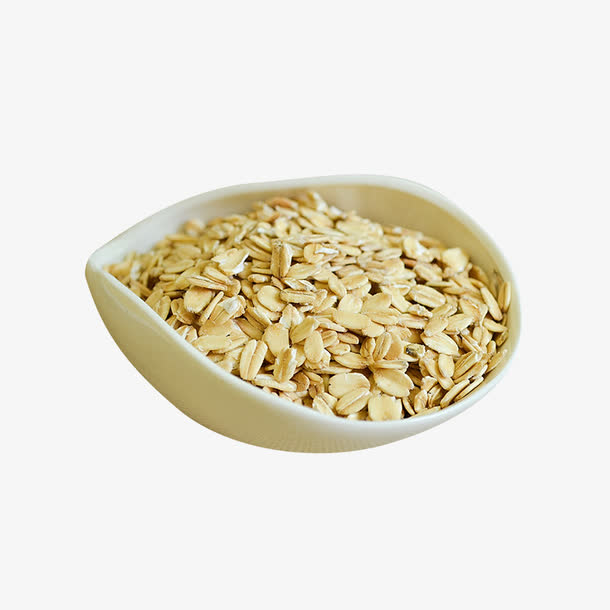 天然无添加纯燕麦片素材免费下载_觅元素