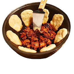 铁饼红烧铁锅炖鸡