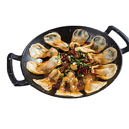 饼子铁锅炖鸡