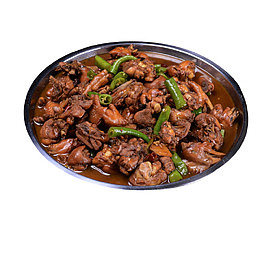 青椒铁锅炖鸡