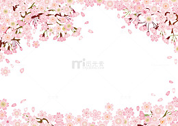 情人节梦幻花朵框架