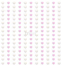 粉色情人节爱心背景