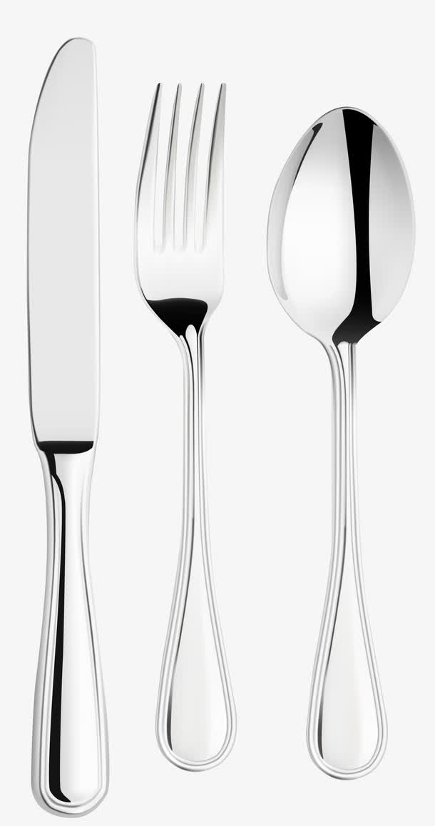 高端餐具刀叉素材免费下载_觅元素
