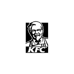黑色方形肯德基老爷爷标志