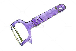 实物蓝色紫色削水果削皮器