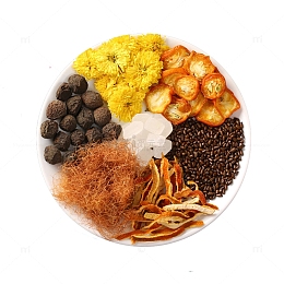 产品实物菊花决明子茶