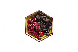 中药食材拼盘