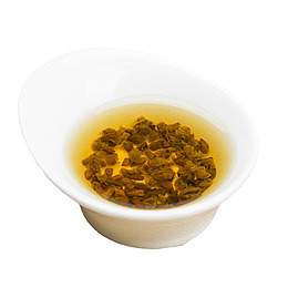 产品实物决明子茶一碗