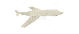卡通纸飞机