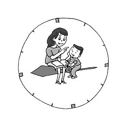 陪着孩子一起成长