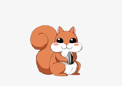 松鼠松树素材_松鼠松树图片元素-觅元素