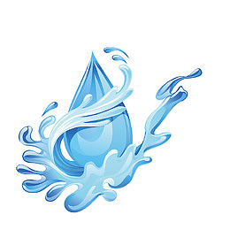 液态水滴海浪装饰