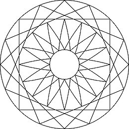 矢量螺旋花纹线条图案