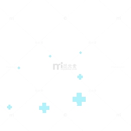 蓝色医疗符号背景矢量素材