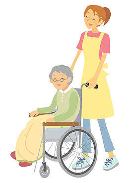 卡通插图热心义工