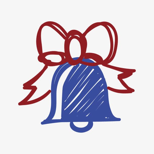 手绘卡通铃铛