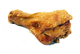 美味的炸鸡腿素材图片