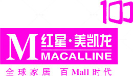 玫红色红星美凯龙logo
