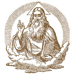 西方古代上帝矢量图